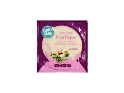 RÝŽOVÝ PAPÍR, bez lepku, 15 ks, 150 g, BIO, eshop.celiakarna.cz