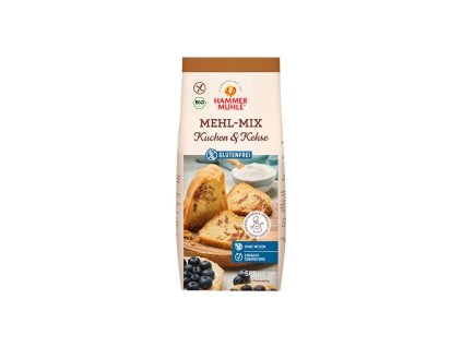 Bezlepková SMĚS, koláče a sušenky, BIO, 500 g, eshop.celiakarna.cz