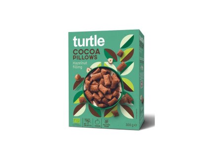 Bezlepkové ČOKOLÁDOVÉ POLŠTÁŘKY s lískooříškovou náplní, BIO, 300 g, eshop.celiakarna.cz