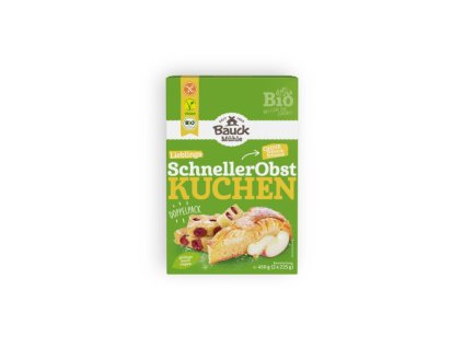 Bezlepkový rychlý OVOCNÝ KOLÁČ, BIO, eshop.celiakarna.cz