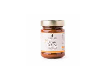 Červená thajská CURRY PASTA, BIO, eshop.celiakarna.cz