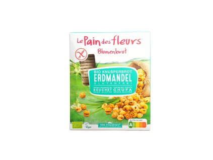 Chlebíček bez lepku s tygřími ořechy, BIO, 150 g, eshop.celiakarna.cz