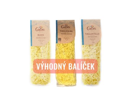 Balíček NB, bezlepkových těstovin, Gutiny, eshop.celiakarna.cz