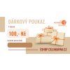 darkovy poukaz, 100 Kč, eshop.celiakarna.cz