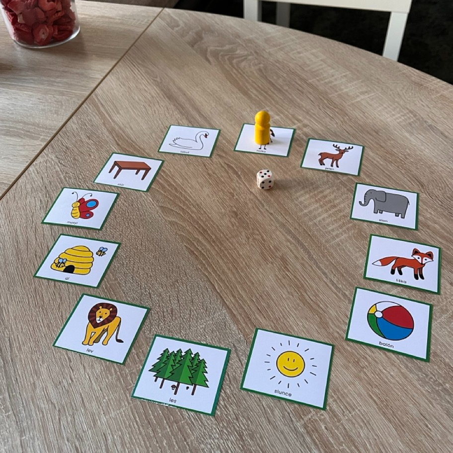 8 her k procvičení správné výslovnosti