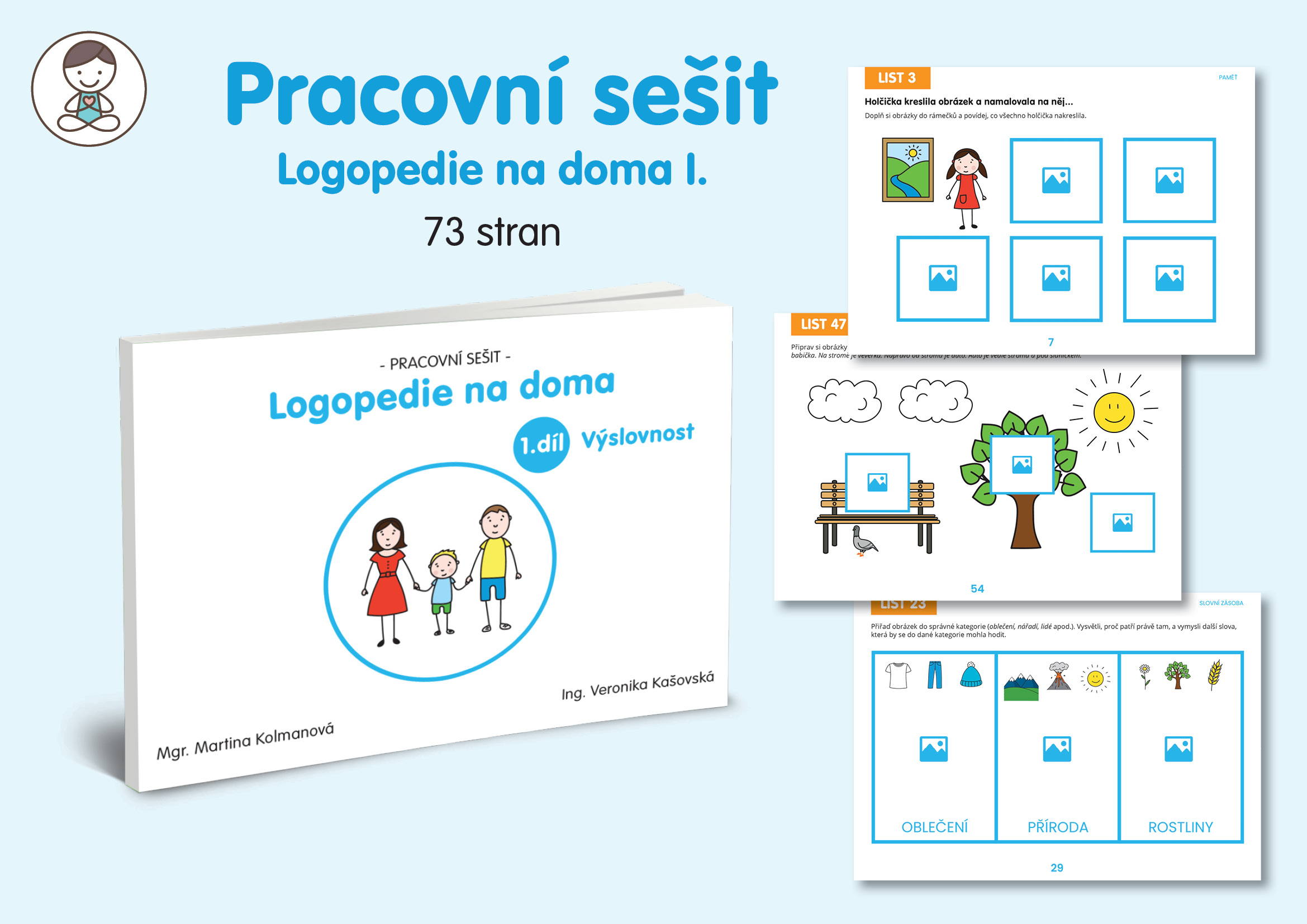 logopedie na doma - pracovní sešit