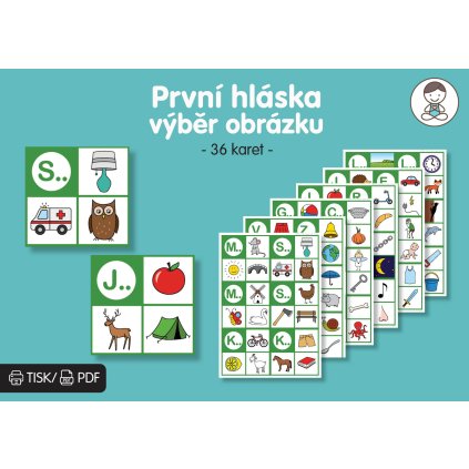 první hláska, vyber obrázek