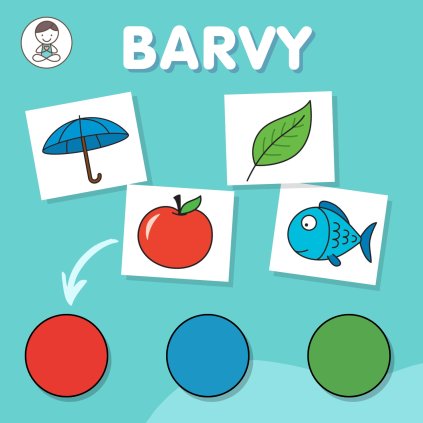 procvičování barev