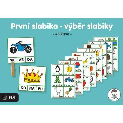vyběr první slabiku ve slově