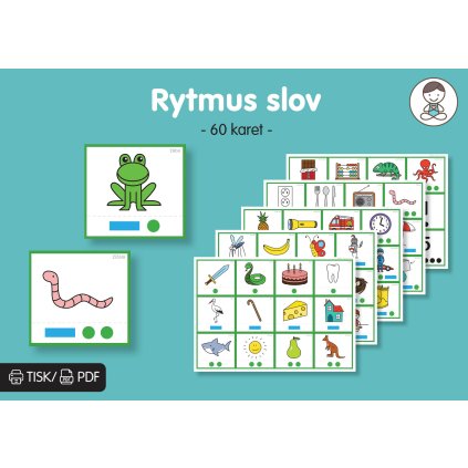 nácvik rytmu slov