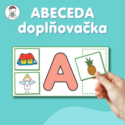 Abeceda doplňovačka, abecední karty