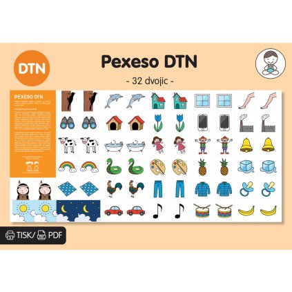 logopedické pexeso DTN
