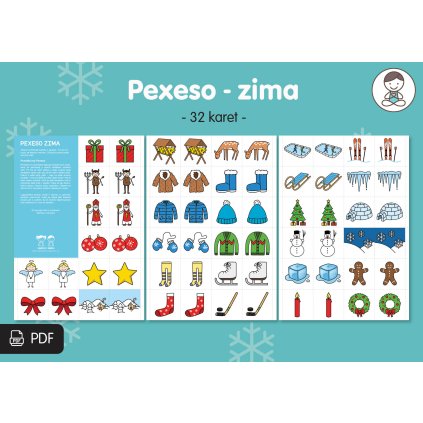 pexeso zima