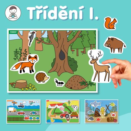 třídění obrázků pro děti