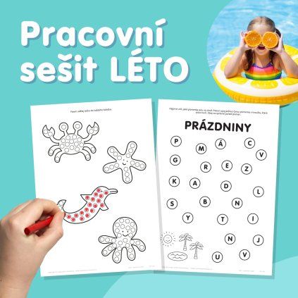 pracovní sešit léto