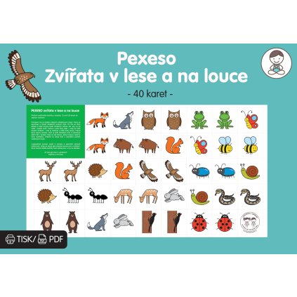 zvířecí pexeso
