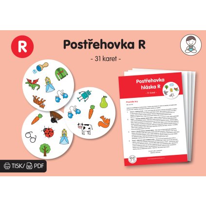 postřehovka na hlásku R