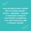 podpora skládání vět