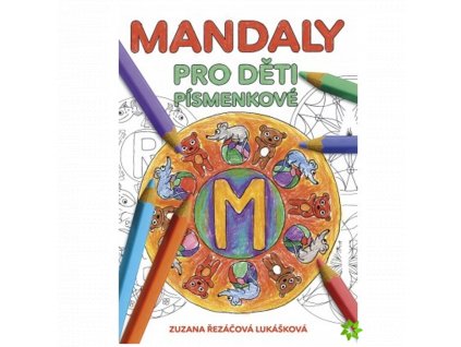 Mandaly pro děti – písmenkové