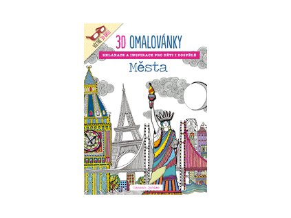 3D omalovánky – města