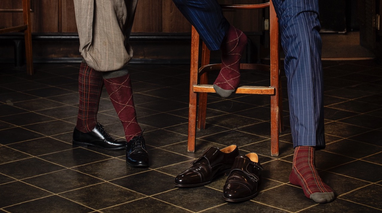 Nové pánské ponožky od Kateřiny Winterové