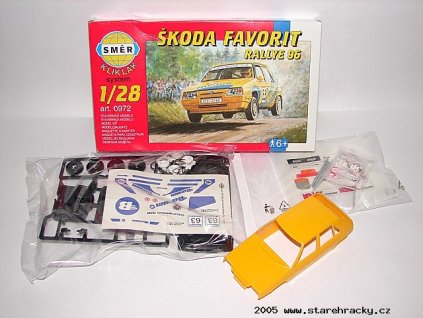 4495SMER Favorit KLIKKLAK Rallye 96 stavebnice