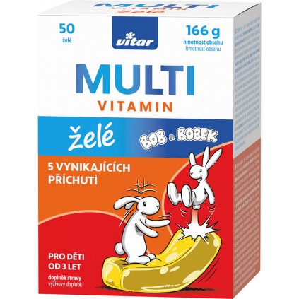3D Vitar Kids K Multivitamin zele 50ks LR 1000px web