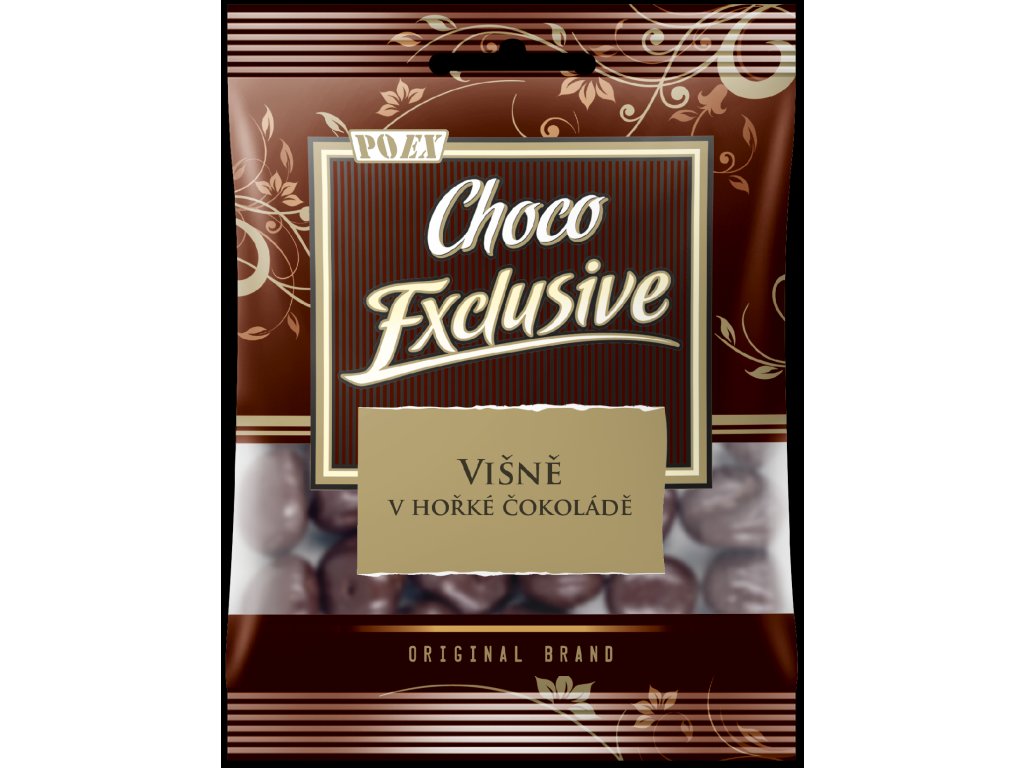 POEX Višně v hořké čokoládě 80g