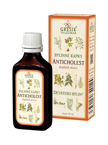 Anticholest kapky 50 ml