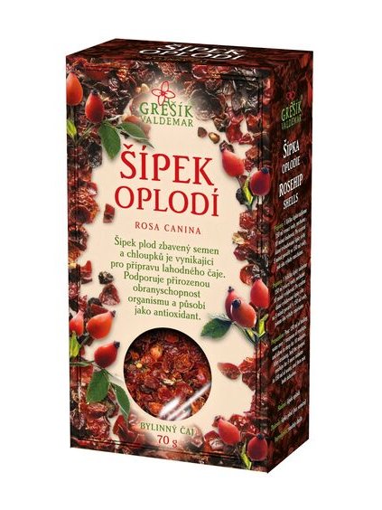 Šípek oplodí 70 g