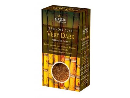 Třtinový cukr přírodní tmavý Very Dark 300 g