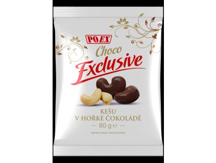 Kešu v hořké čokoládě 80g