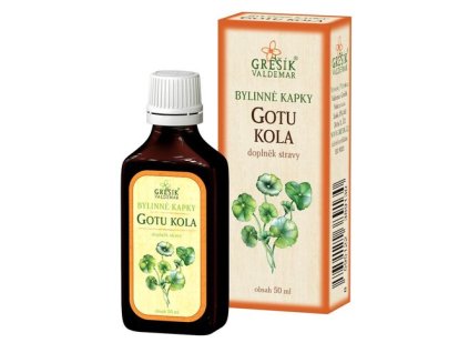 Gotu kola kapky 50 ml