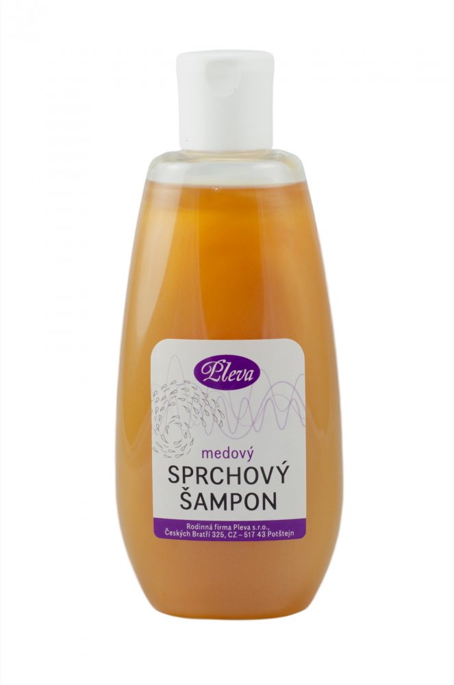 Pleva Sprchový šampon s medem 200g