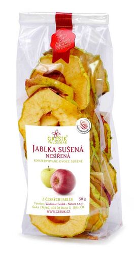 Jablka sušená nesířená 50 g