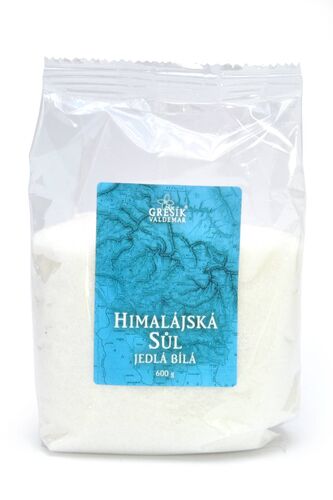 Sůl Himalájská jedlá bílá 600 g