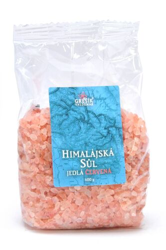 Sůl Himalájská jedlá červená 600 g