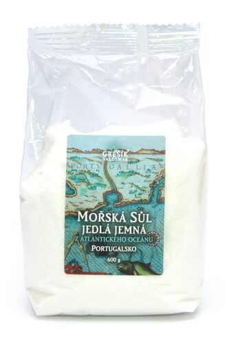 Sůl Mořská jedlá jemná 600 g