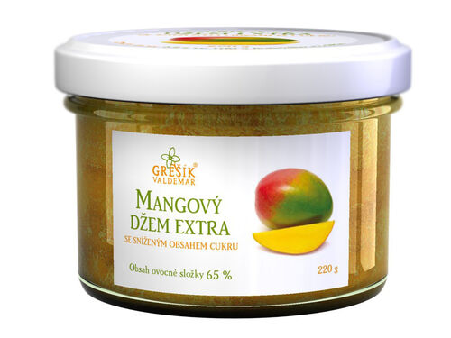 Džem Mangový extra Se sníženým obsahem cukru 220 g