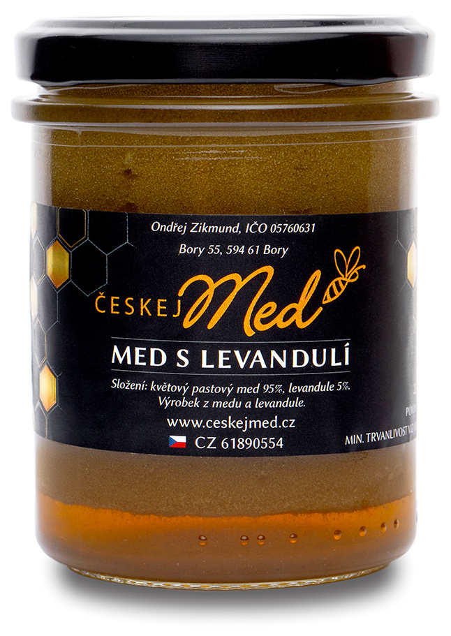 MED S LEVANDULÍ 250 G