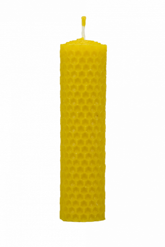 Svíčka ze včelího vosku 100x30 mm