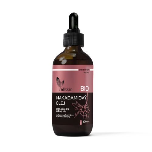 Allskin Makadamiový olej BIO 100 ml EXP. 10.4.2025