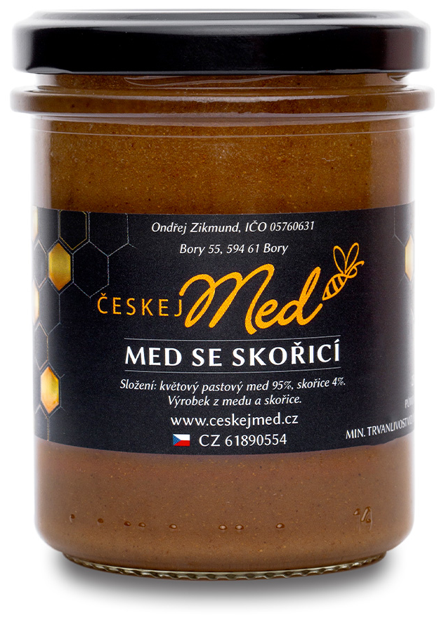 MED SE SKOŘICÍ 250 G