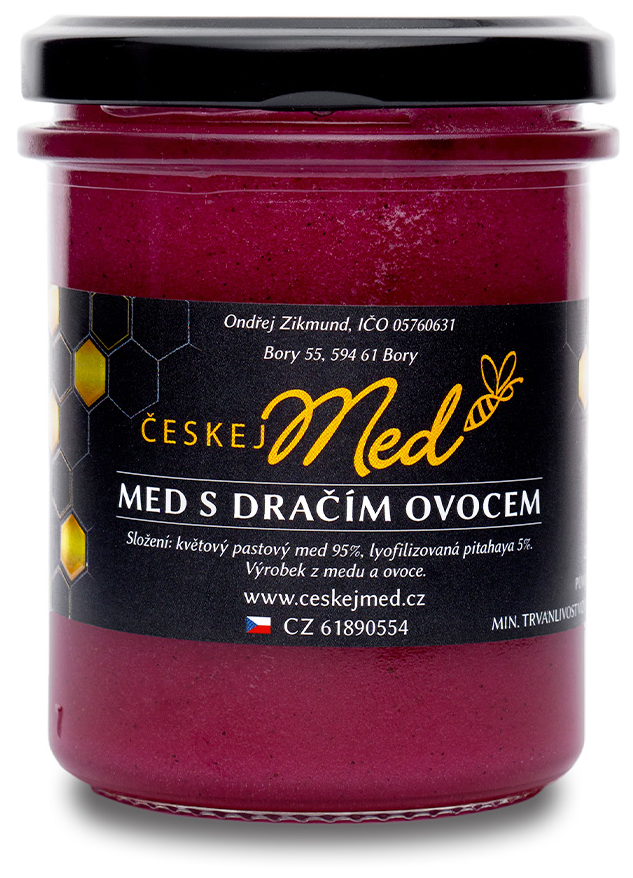 MED S DRAČÍM OVOCEM 250 G