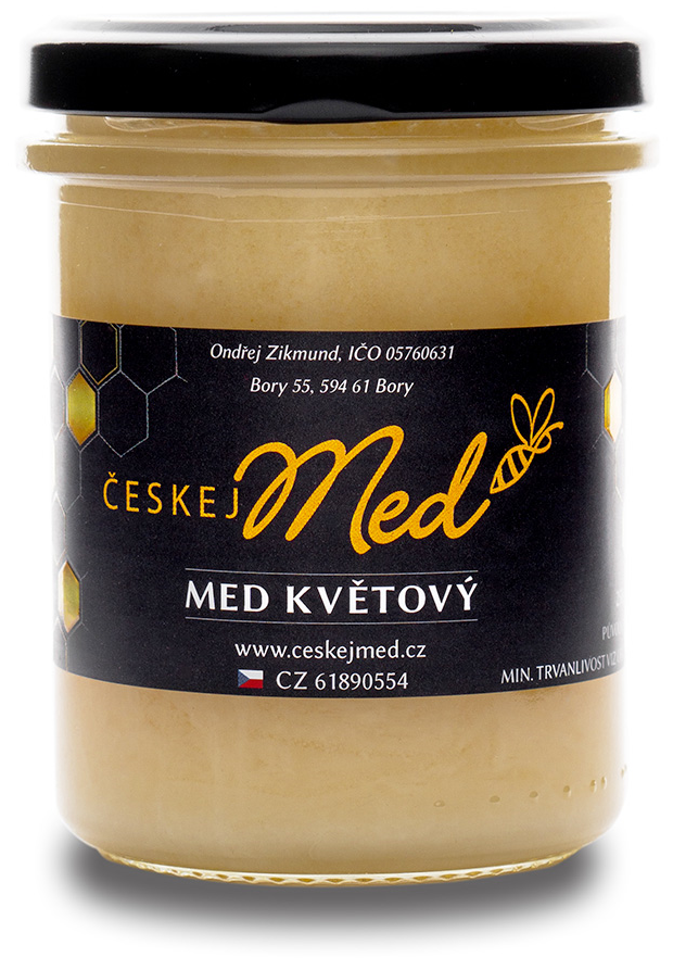 MED KVĚTOVÝ RAW 250 G