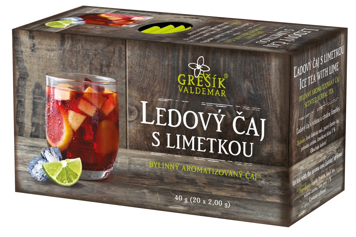 Ledový čaj s limetkou 20x2g EXPIRACE