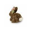 Plyšový králík hnědý ležící 17 cm - Eco friendly