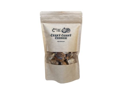 ČESKÝ ČERNÝ ČESNEK NELOUPANÉ STROUŽKY 150G nové balení