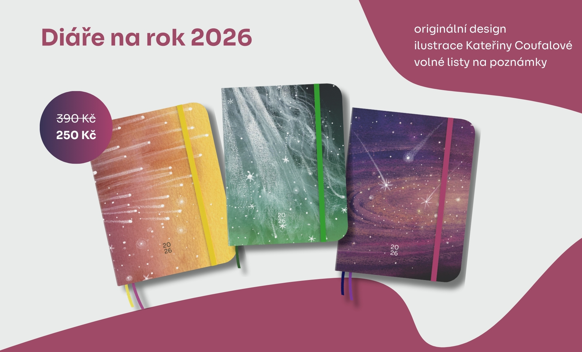 Diáře 2026 - sleva