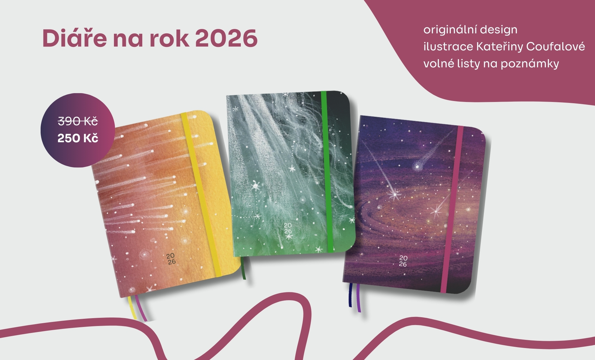 Diáře 2026 - sleva